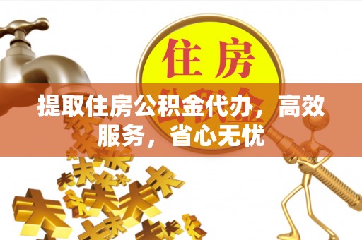 资金提取住房公积金代办，高效服务，省心无忧