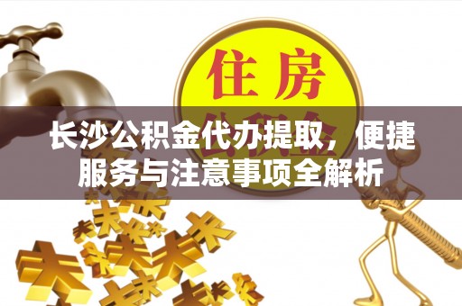 资金长沙公积金代办提取，便捷服务与注意事项全解析