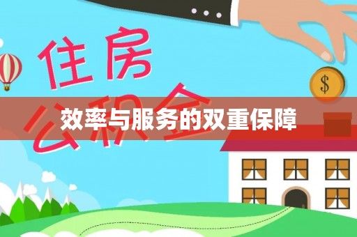 资金效率与服务的双重保障