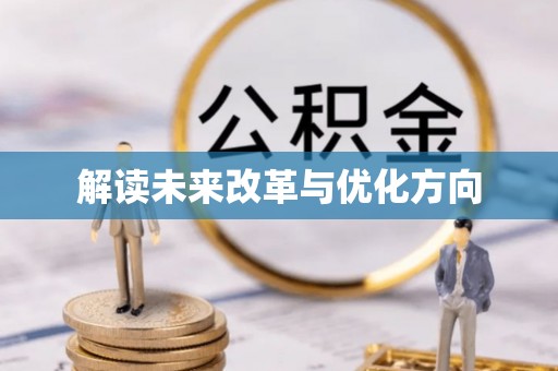资金解读未来改革与优化方向