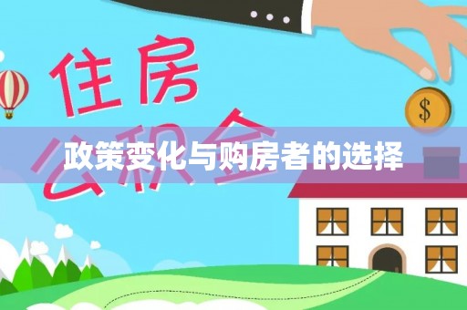 资金政策变化与购房者的选择
