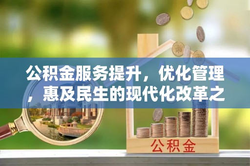资金公积金服务提升，优化管理，惠及民生的现代化改革之路