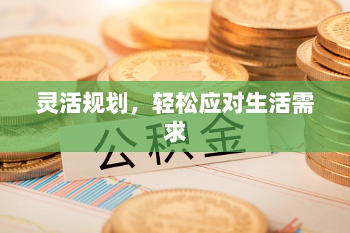 资金灵活规划，轻松应对生活需求