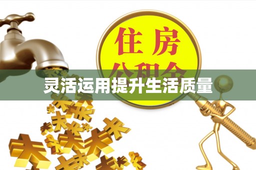 资金灵活运用提升生活质量