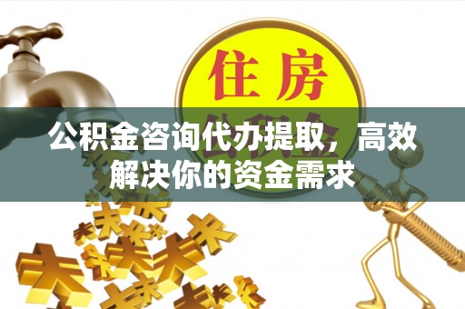 资金公积金咨询代办提取，高效解决你的资金需求