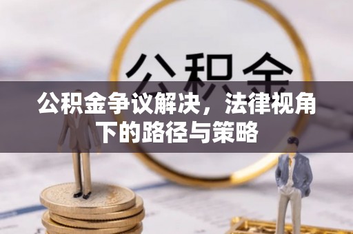 资金公积金争议解决，法律视角下的路径与策略