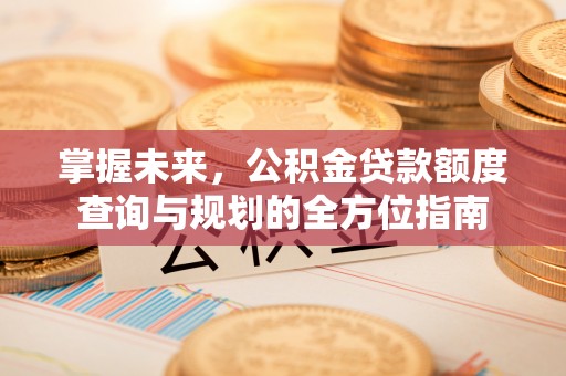 资金掌握未来，公积金贷款额度查询与规划的全方位指南