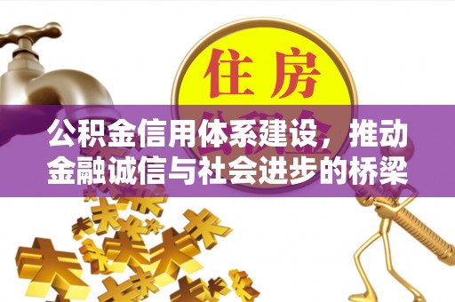 资金公积金信用体系建设，推动金融诚信与社会进步的桥梁