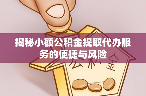 资金揭秘小额公积金提取代办服务的便捷与风险