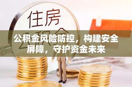 资金公积金风险防控，构建安全屏障，守护资金未来
