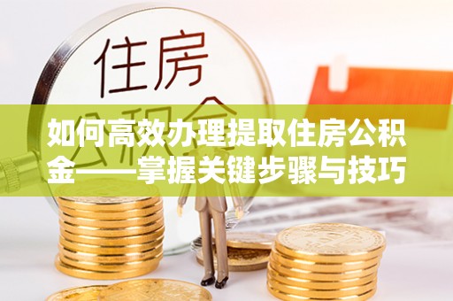 资金如何高效办理提取住房公积金——掌握关键步骤与技巧