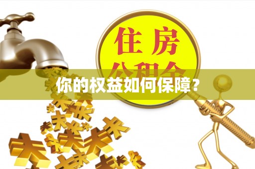 资金你的权益如何保障？