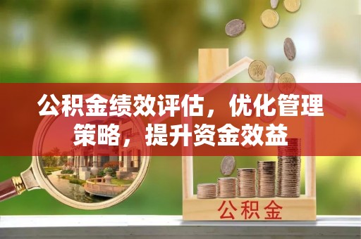 资金公积金绩效评估，优化管理策略，提升资金效益