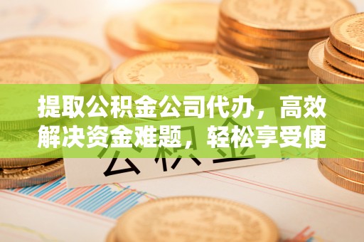 资金提取公积金公司代办，高效解决资金难题，轻松享受便捷服务